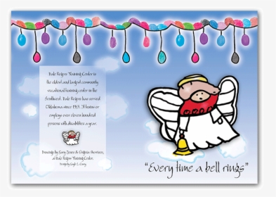 Outside Design Of Angel Holiday Card, HD Png Download, Transparent PNG