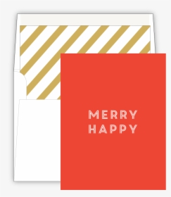 Bright Red Folded Holiday Card, HD Png Download, Transparent PNG