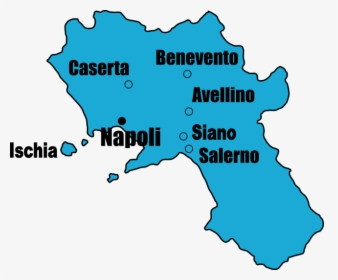 Campania Italy Campania Map, HD Png Download, Transparent PNG