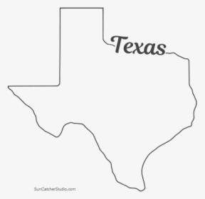 Free Texas Outline With State Name On Border, Cricut, HD Png Download, Transparent PNG