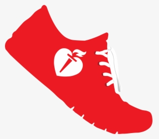 American Heart Association Shoe Logo Clipart , Png, Transparent Png, Transparent PNG