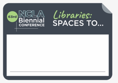 Ncla Conference Badge Logo, HD Png Download, Transparent PNG