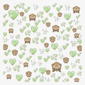 #emoji #emojis #monkey #cute #aesthetic #aesthetics, HD Png Download, Transparent PNG