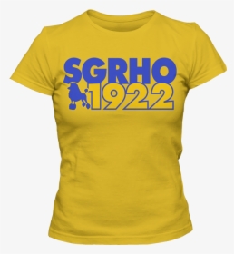 Sigma Gamma Rho 1922 Founding Year T-shirt, HD Png Download, Transparent PNG