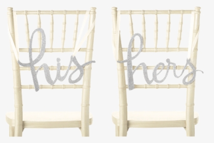 Kate Spade His Hers Chair Signs, HD Png Download, Transparent PNG