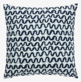 Kate Spade Blue Waves Pillow On Chairish, HD Png Download, Transparent PNG