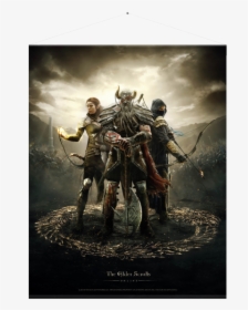 The Elder Scrolls Online Wallscroll Legends, HD Png Download, Transparent PNG