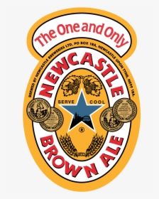 Newcastle Brown Ale Bottle Label Logo Vector Graphic, HD Png Download, Transparent PNG