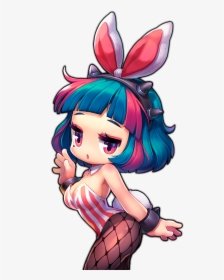 Maplestory 2 Bunny Girl Right By, HD Png Download, Transparent PNG