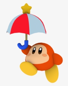 Here S A Few Renders Of Parasol Waddle Dee From Kirby, HD Png Download, Transparent PNG