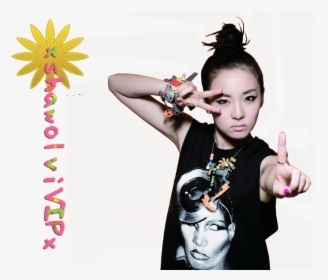 2ne1 Dara Render By Xshawolvivipx-d5t3v74, HD Png Download, Transparent PNG