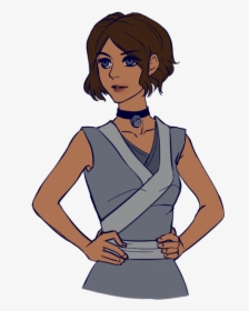 Someone Asked Me To Draw Katara With Short Hair Once, HD Png Download, Transparent PNG