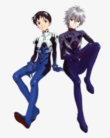Kaworu And Shinji, HD Png Download, Transparent PNG