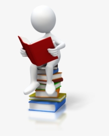 Figure Reading A Book, HD Png Download, Transparent PNG