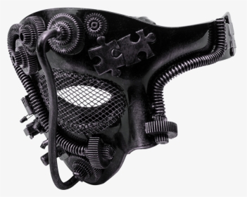 Silver Steampunk One Eye Mask, HD Png Download, Transparent PNG