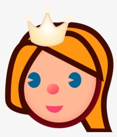 Princess Emoji Png, Transparent Png, Transparent PNG