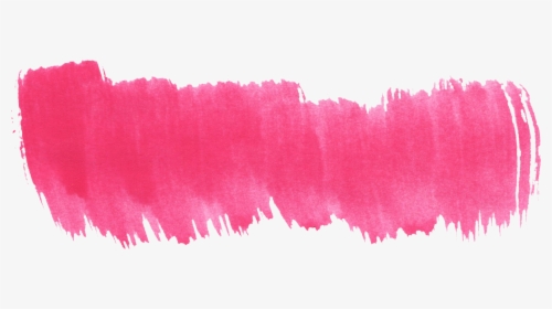 37 Red Watercolor Brush Stroke, HD Png Download, Transparent PNG