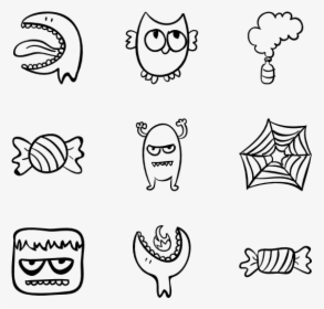 Halloween Hand Drawn, HD Png Download, Transparent PNG