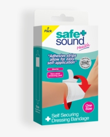 Safe And Sound Health Self-securing Dressing Bandage, HD Png Download, Transparent PNG