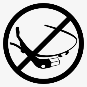 Google Glasses Tool Prohibition Sign, HD Png Download, Transparent PNG