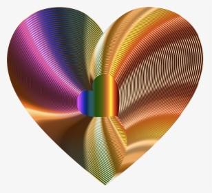 Golden Heart Of The Rainbow, HD Png Download, Transparent PNG