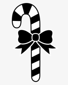 Black And White Candycane, HD Png Download, Transparent PNG