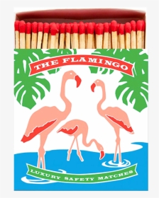 Flamingo Luxury Safety Matches, HD Png Download, Transparent PNG
