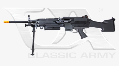Classic Army Ca249 Mk2 Aeg Airsoft Lmg, HD Png Download, Transparent PNG