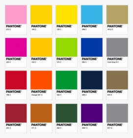 Pantone Chart Updated, HD Png Download, Transparent PNG