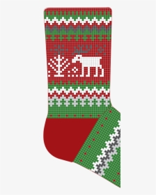 Christmas Stockings Diy Pattern knitting Kit , Transparent, HD Png Download, Transparent PNG