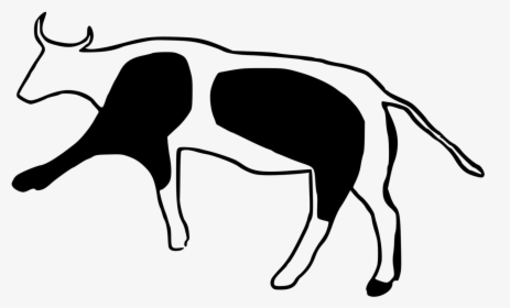 Monochrome Photography,bull,horn, HD Png Download, Transparent PNG