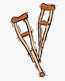 Crutches For Walking Clipart , Png Download, Transparent Png, Transparent PNG
