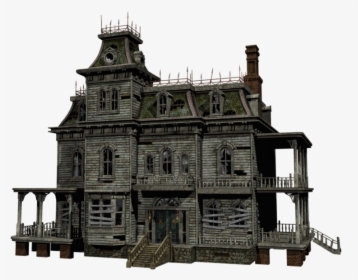 Haunted House 03 Png Stock By, Transparent Png, Transparent PNG