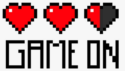 Video Game Life Hearts , Png Download, Transparent Png, Transparent PNG
