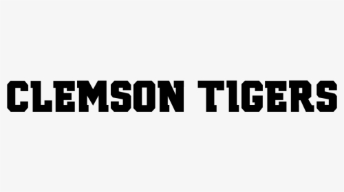 Clemson Tigers - Ncaa Font, HD Png Download, Transparent PNG