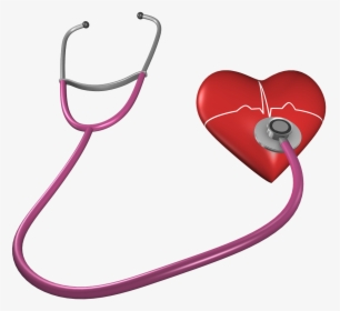 Transparent Stethoscope Png Vector - Heart And Stethoscope Png, Png Download, Transparent PNG