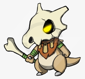 Skull Kid The Lonely Cubone  a Lonely Tribal Ish Cubone, - Cartoon, HD Png Download, Transparent PNG