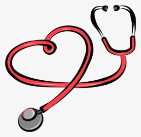 Stethoscope Nursing Medicine Heart Clip Art - Stethoscope Clipart Transparent Background, HD Png Download, Transparent PNG