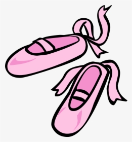 Pink Ballet Shoes Clipart, HD Png Download, Transparent PNG