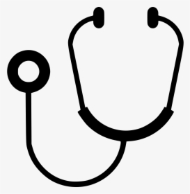 Svg Png Icon Free - Stethoscope Black And White Png, Transparent Png, Transparent PNG
