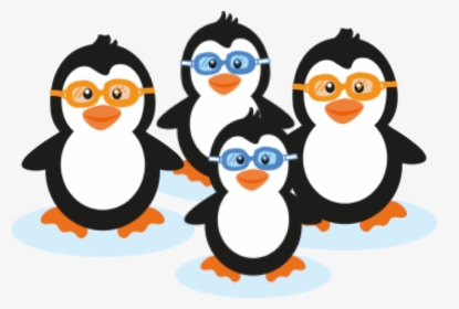The Penguins Groups - Clipart Group Of Penguins, HD Png Download, Transparent PNG