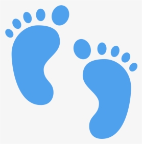 Transparent Lakshmi Clipart - Navy Blue Baby Footprints, HD Png Download, Transparent PNG
