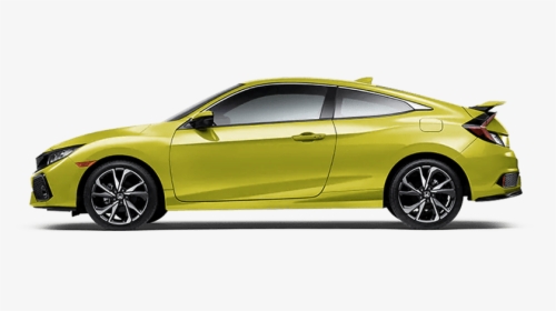 Civic Si Coupe - 2019 Honda Civic Si Coupe Colors Tonic Yellow Pearl, HD Png Download, Transparent PNG