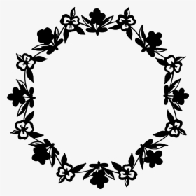 Circle Of Flowers Vector, HD Png Download, Transparent PNG