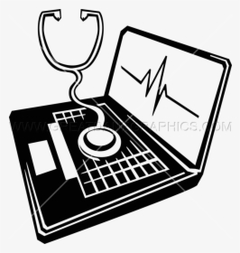 Shirt Clipart Stethoscope - Stethoscopes And Laptops, HD Png Download, Transparent PNG