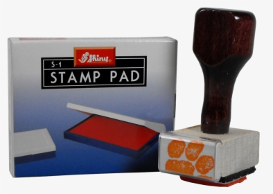 Rubber Stamp With Ink Pad, HD Png Download, Transparent PNG