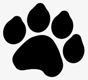 Tiger Paw Silhouette At Getdrawings - Ozark Tigers Paw, HD Png Download, Transparent PNG
