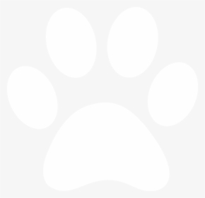 Paw Print Vector Art - White Paw Icon Transparent, HD Png Download, Transparent PNG