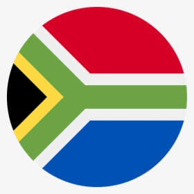 South-africa Flag Icon Round - South Africa Flag Round Png, Transparent Png, Transparent PNG