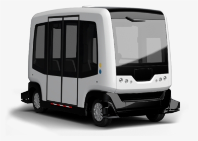 Ez-10 Autonomous Electric Bus Futuristic Cars, Self - Easymile Ez10, HD Png Download, Transparent PNG